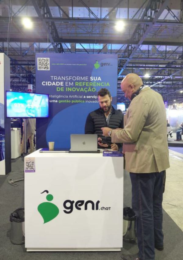 Geni Chat fortalece presença no ecossistema de cidades inteligentes durante o CSC Smart Cities 2025